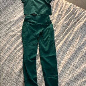 PINK Victoria's Secret Green Workout Set